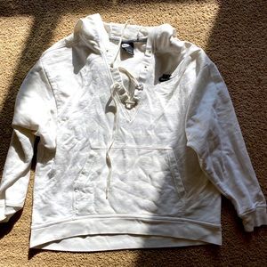 Nike Lace Up Crewneck